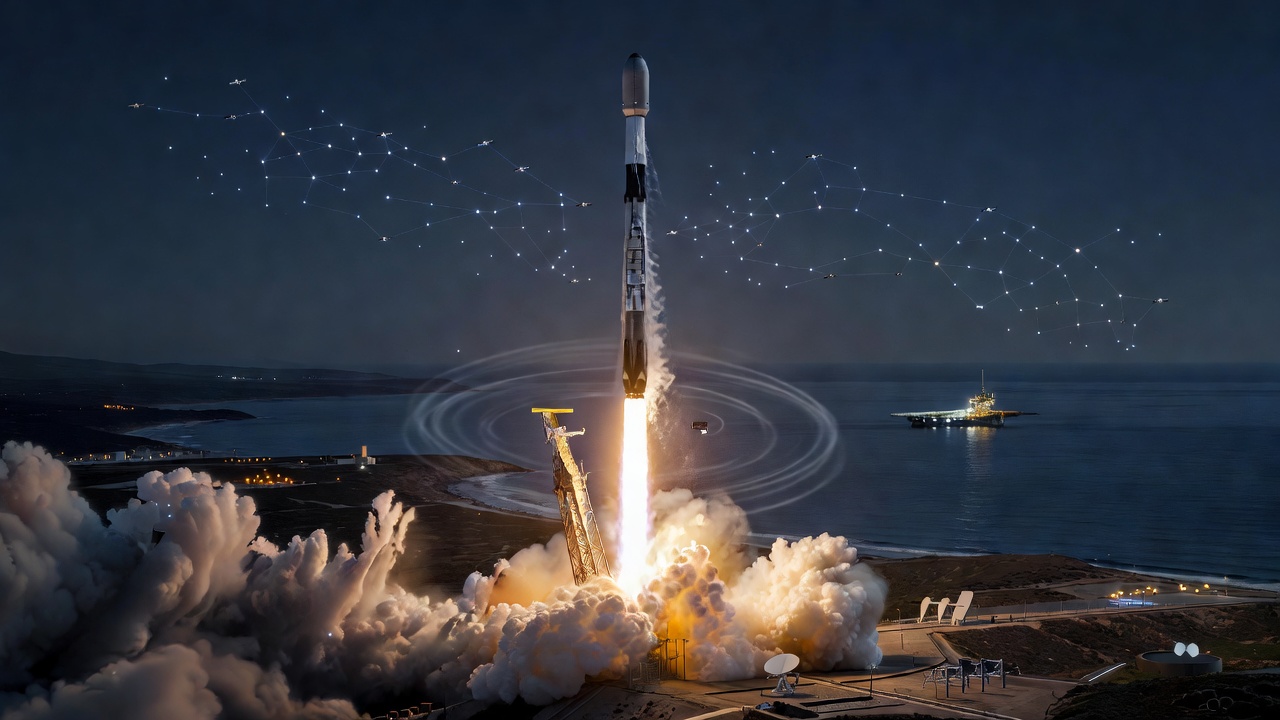 SpaceX lanza 27 satélites Starlink con un cohete que ya voló 26 veces