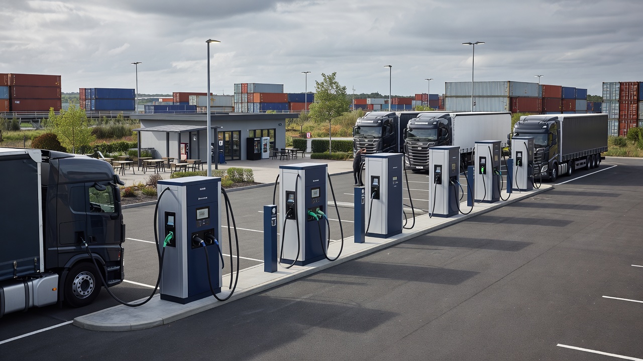 Temse acoge cuatro cargadores de megavatios de 1.500 kW en el nuevo parque de Milence