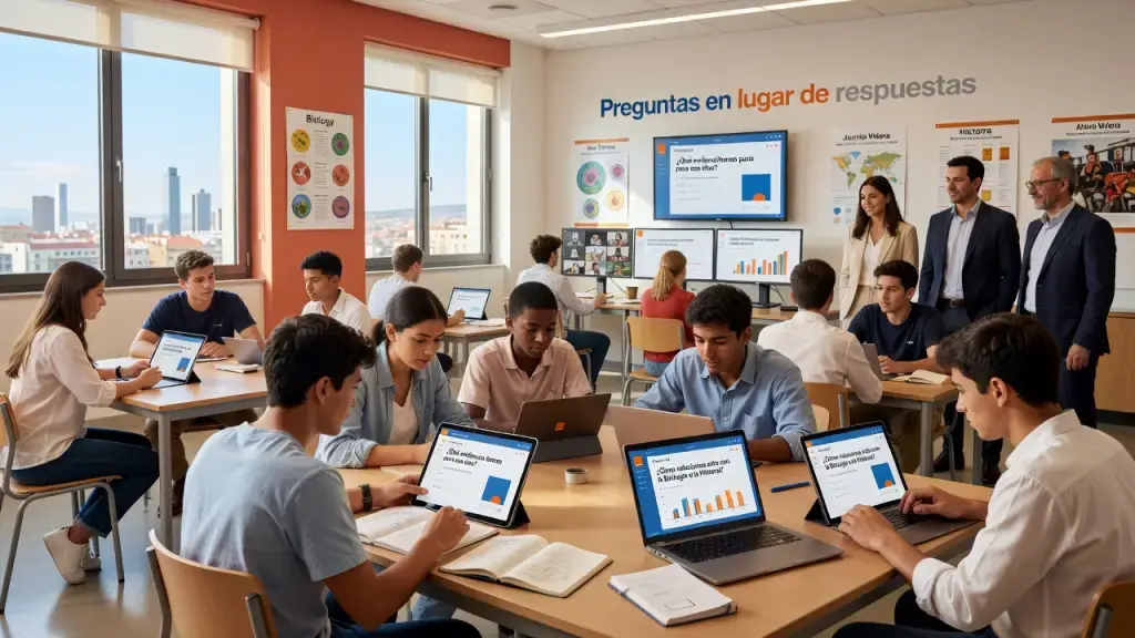 MentorIA guía a alumnos de 4.º de ESO con preguntas socráticas, sin darles la solución