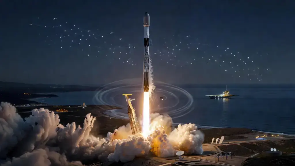 SpaceX lanza 27 satélites Starlink con un cohete que ya voló 26 veces