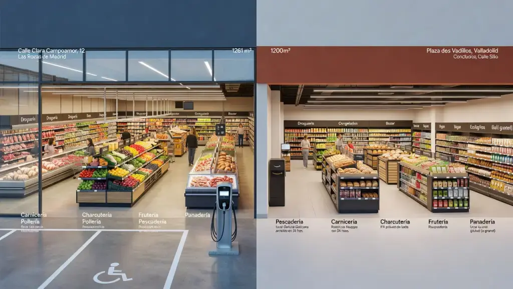 Dos nuevas aperturas de supermercados amplían la red de Ahorramas y Gadis